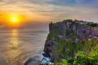 Uluwatu Temple is one of Balis most important spiritual sites. Art Print